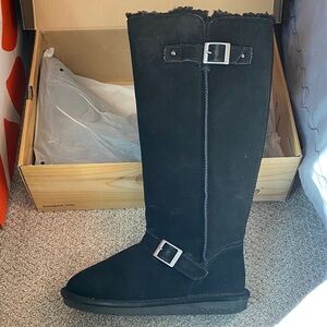 Bear Paw Black Women's Boots